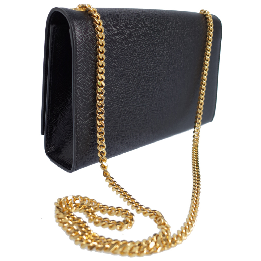Saint Laurent Paris Kate Satchel Chain Shoulder Bag Black - Picture 2 of 8
